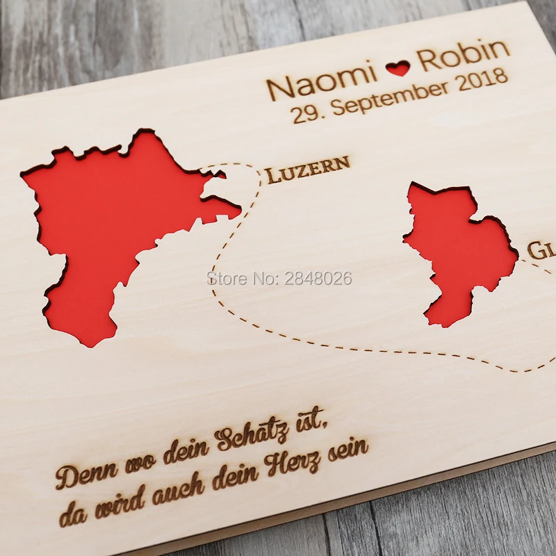 Rustic personalized wedding gu - Custom Photo Book 评论和价格