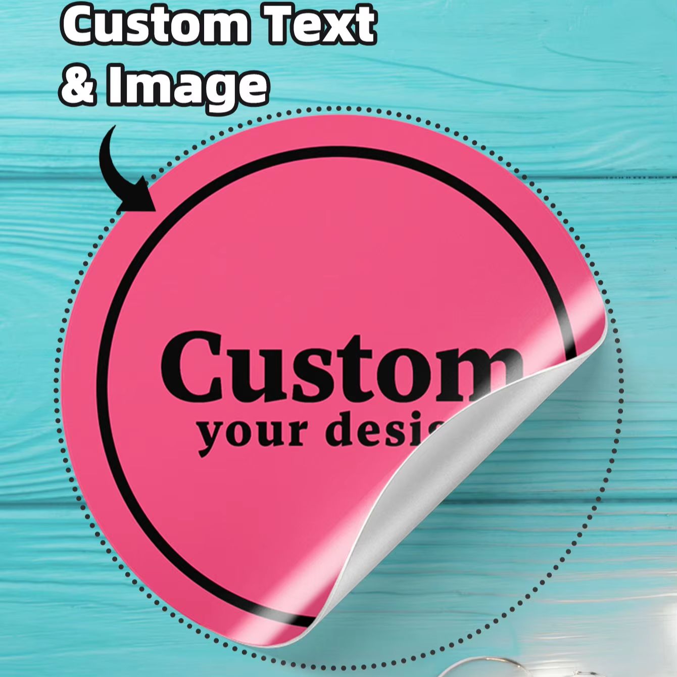 1-180PCS Custom Round Waterpro - Personalised Candle Label 评论和价格