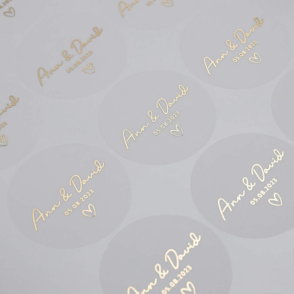 Custom 50pcs Round Gold Foil C - Personalised Candle Label 评论和价格