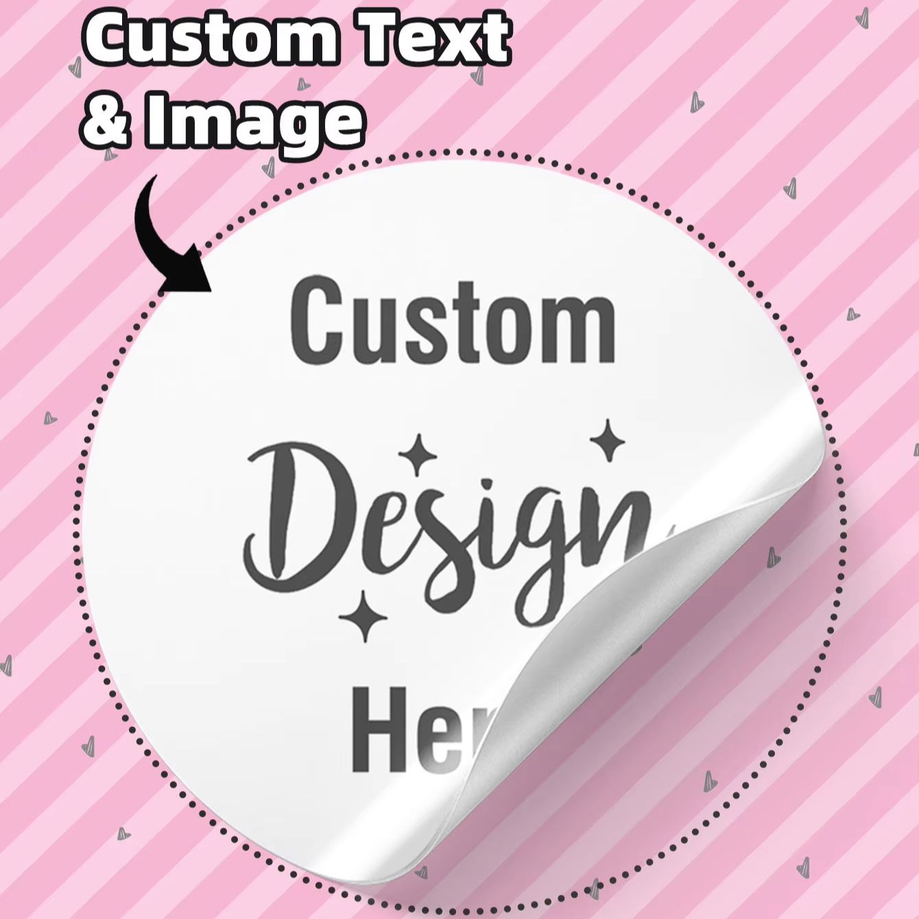 3/5/6CM Custom Waterproof Roun - Personalised Candle Label 评论和价格