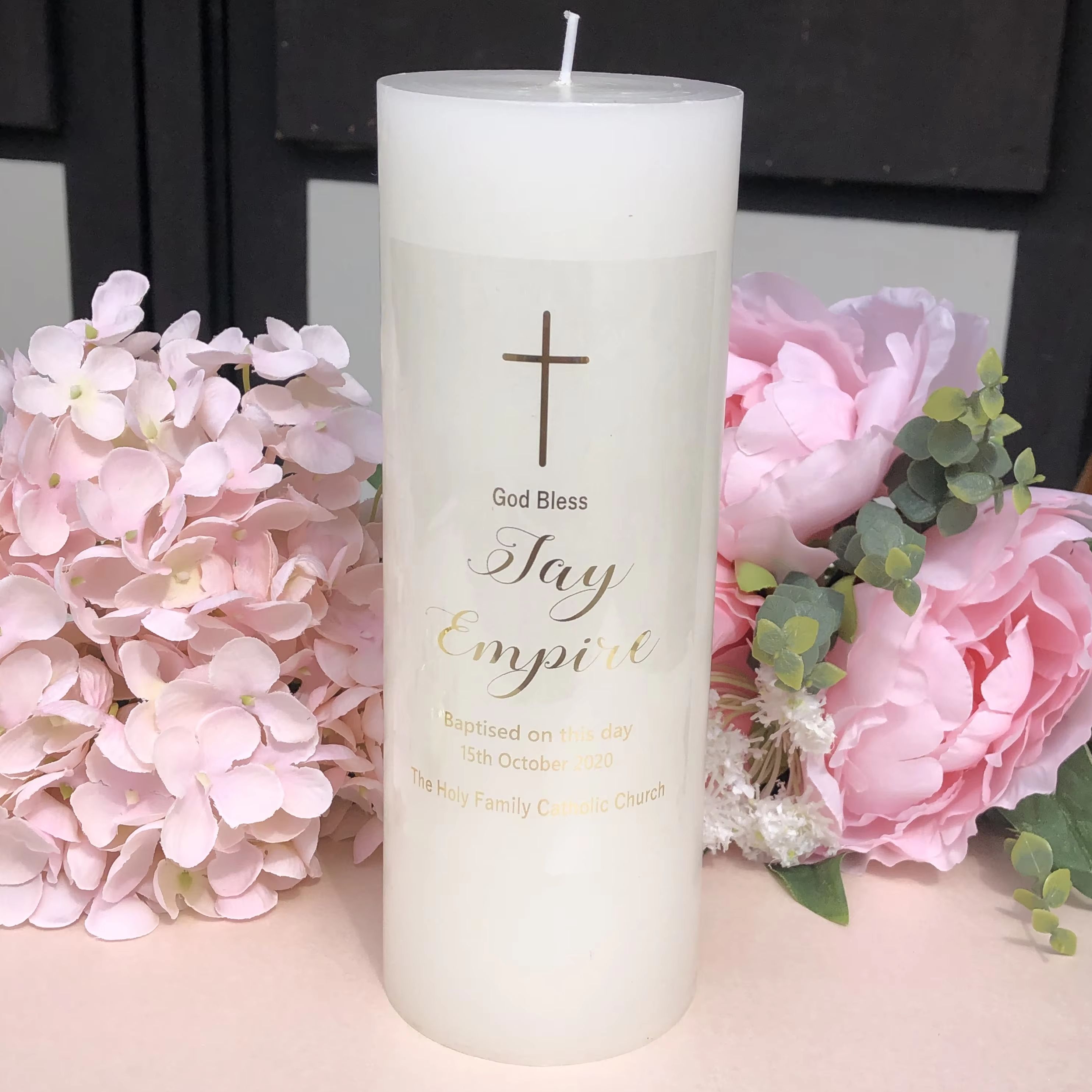 1 Personalised First communion - Personalised Candle Label 评论和价格