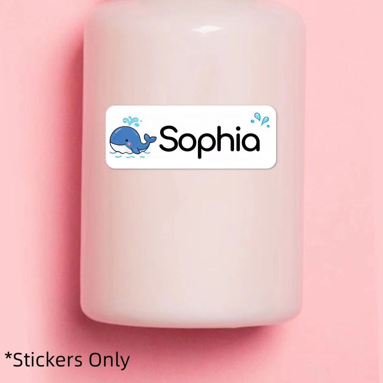 1-500PCS Custom Cartoon Name S - Personalised Candle Label 评论和价格