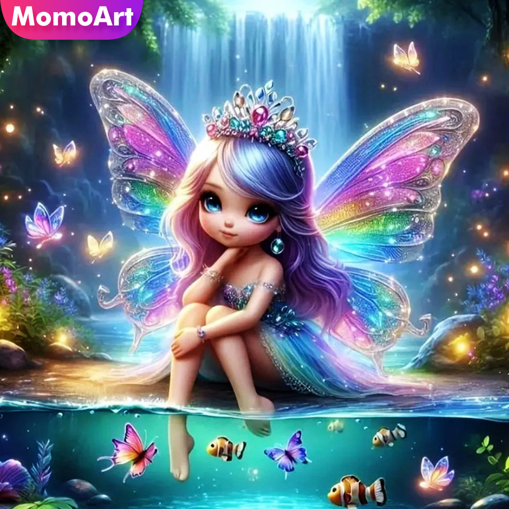 Momoart Girl Diamond Mosaic Po - Photo Mosaic Print 评论和价格