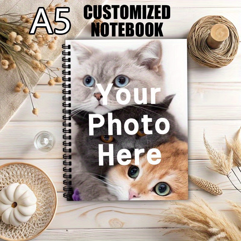 Custom 1/2 Photo A5 Notebook P - Custom Photo Book 评论和价格