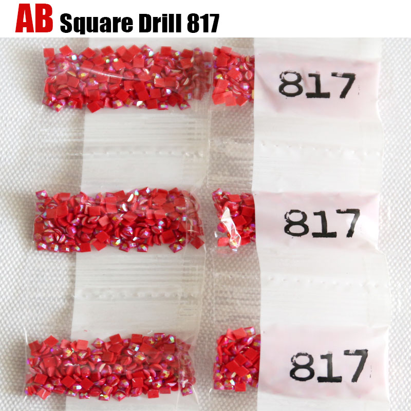 HOMFUN AB Square Drill DIY Dia - Photo Mosaic Print 评论和价格