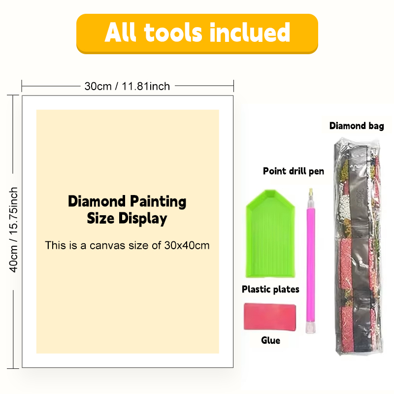 5D DIY Diamond Painting Japan  - Photo Mosaic Print 评论和价格